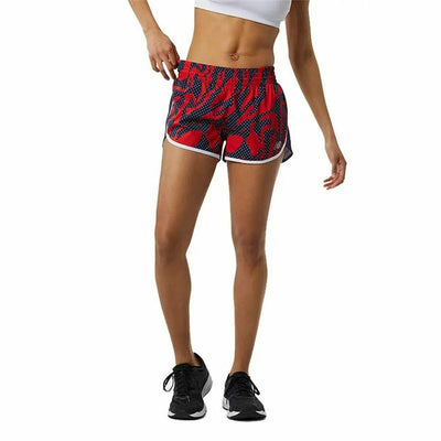 Men's Sports Shorts New Balance Printed Accelerate Red