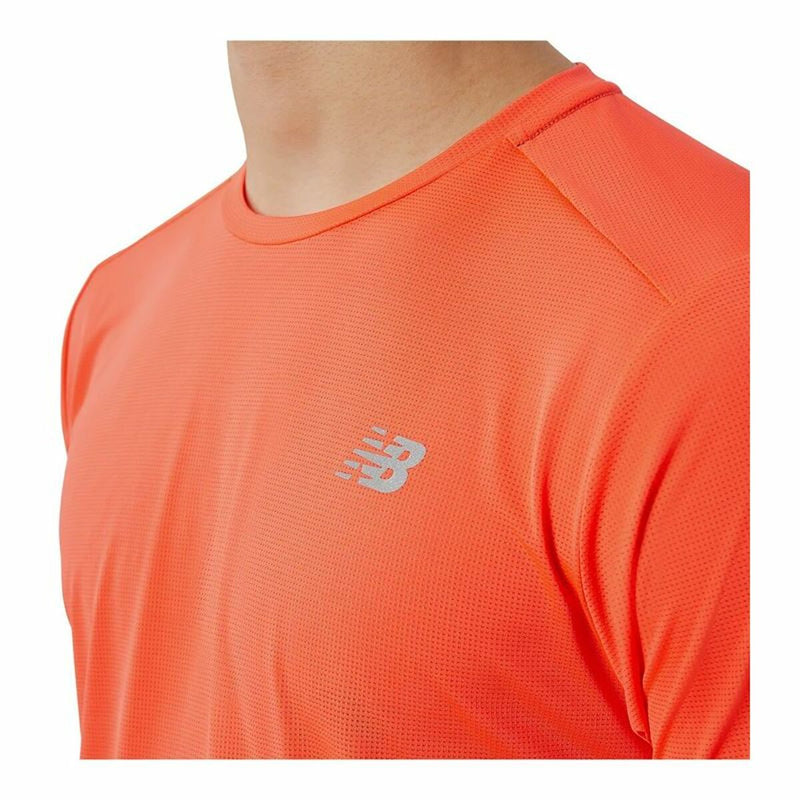 Men’s Short Sleeve T-Shirt New Balance Accelerate Orange