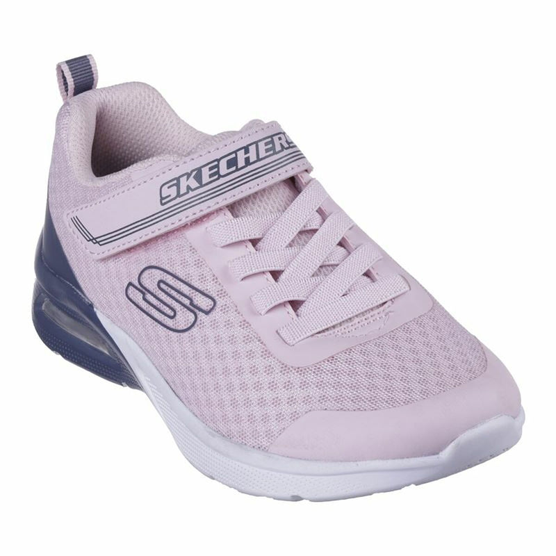 Chaussures de Sport pour Enfants Skechers Microspec Max - Epic Brights Rose Bleu foncé