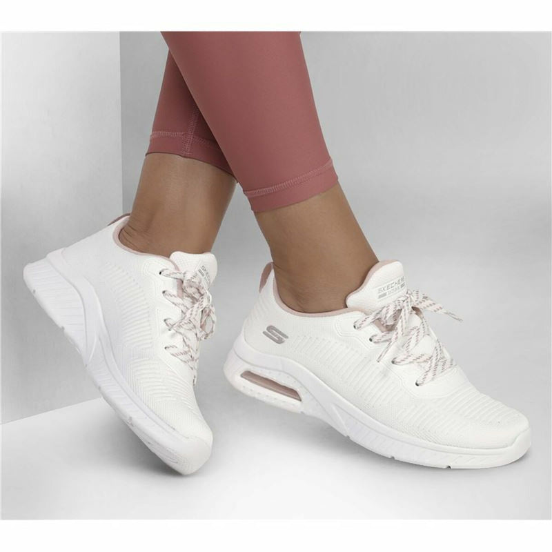 Sports Trainers for Women Skechers BOBS Squad Air Sweet Encounter Beige