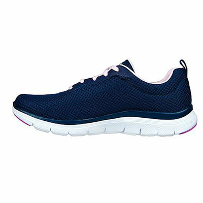 Chaussures de sport pour femme Skechers Flex Appeal 4.0 Blue marine