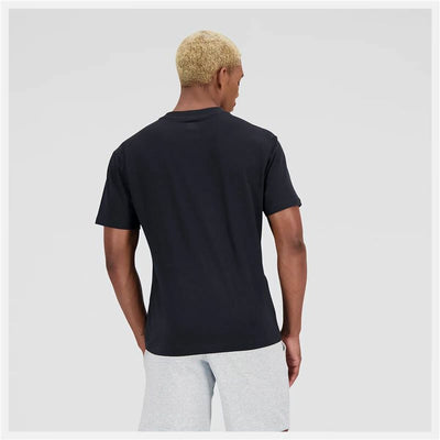 T-shirt à manches courtes homme New Balance Essentials Stacked Logo Noir
