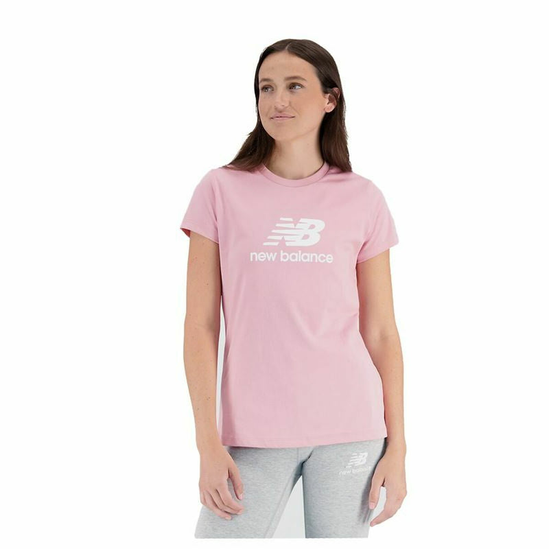 T-shirt à manches courtes femme New Balance Essentials Rose