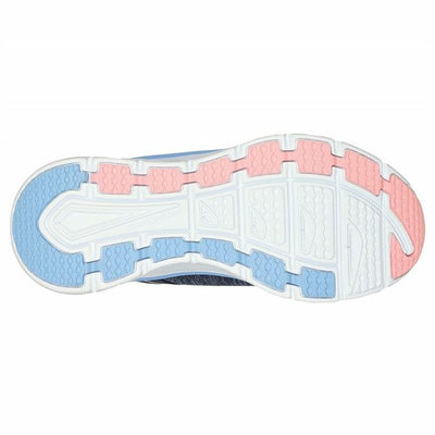 Sapatilhas de Desporto Mulher Skechers D'Lux Walker Cool Azul Marinho
