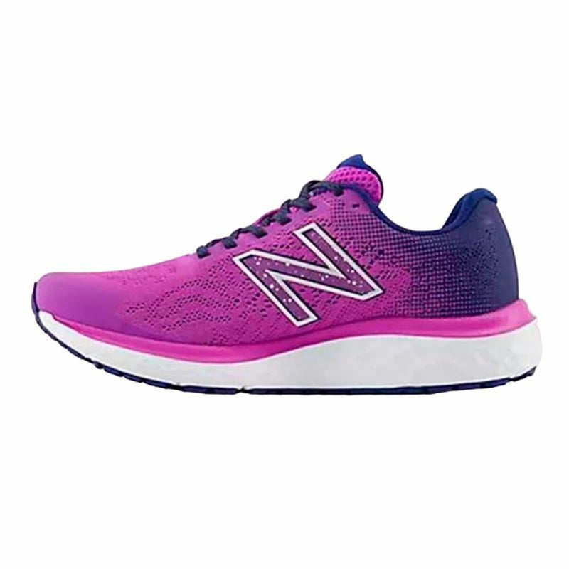 Running Shoes for Adults New Balance Fresh Foam 680v7 Purple Lady