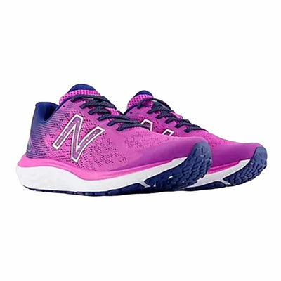 Running Shoes for Adults New Balance Fresh Foam 680v7 Purple Lady