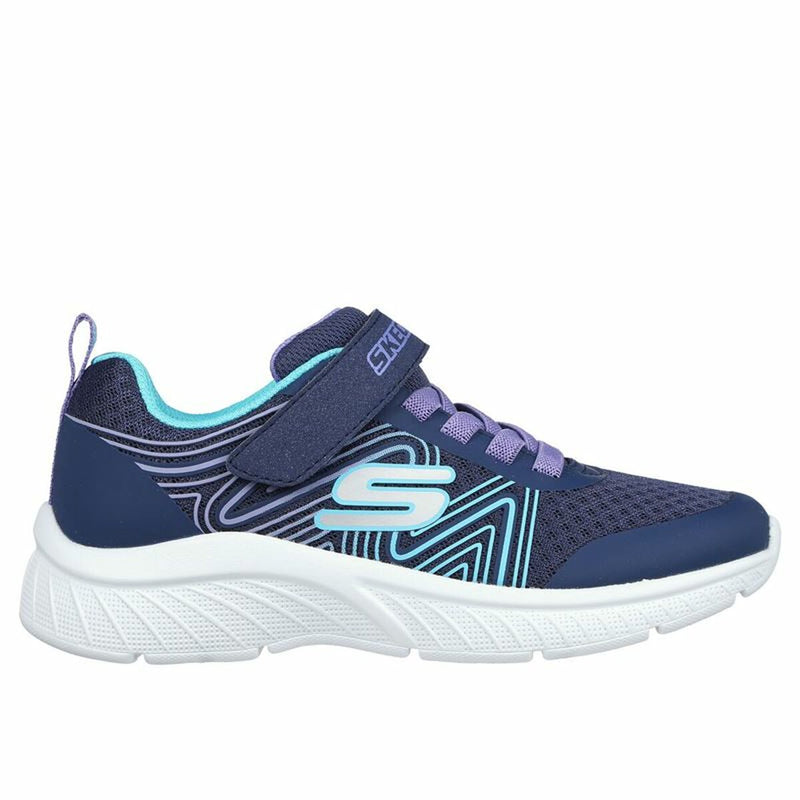 Sports Shoes for Kids Skechers Microspec Plus Blue