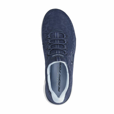 Sapatilhas de Desporto Mulher Skechers 150111-NVLB Azul Marinho