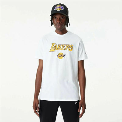 Basketball shirt New Era NBA LA Lakers White