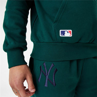 Polar com Capuz Unissexo New Era League Essentials New York Yankees Verde-escuro