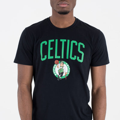 T-shirt à manches courtes homme New Era NOS NBA BOSCEL 60505459  Noir