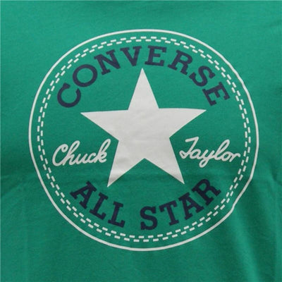 Child's Short Sleeve T-Shirt Converse Core Chuck Taylor Patch Green