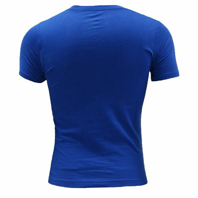 Child's Short Sleeve T-Shirt Converse Core Chuck Taylor Patch Blue