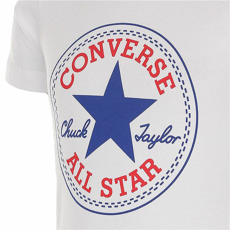 T shirt à manches courtes Enfant Converse  Core Chuck Taylor Patch  Bleu