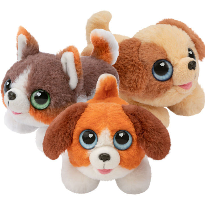 Fluffy toy Moose Toys Orange Dog Multicolour Plush Dog