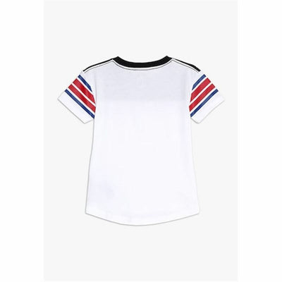 T shirt à manches courtes Enfant Converse Retro Sport Blanc