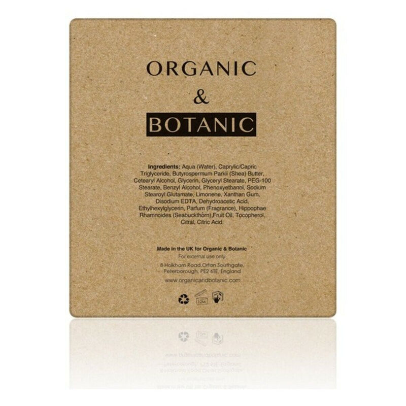 Soin du corps hydratant Organic & Botanic OBMOBC Mandarine 100 ml