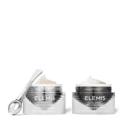 Set de cosmétique unisexe Elemis Ultra Smart Collagen Evening Eye Cream Duo 2 Pièces
