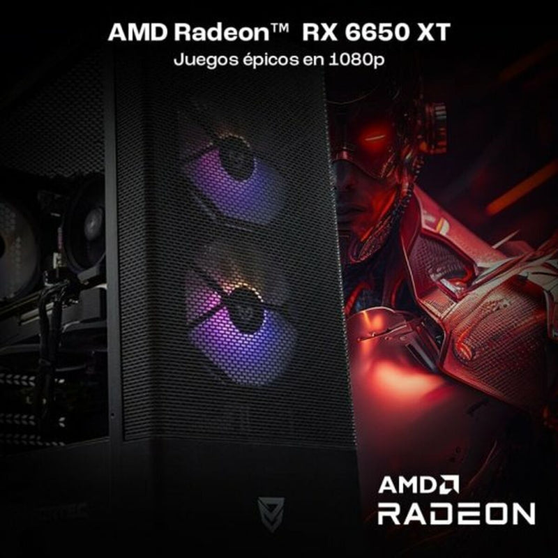 PC de Mesa PcCom Lite AMD RADEON RX 6650XT 16 GB RAM 1 TB SSD