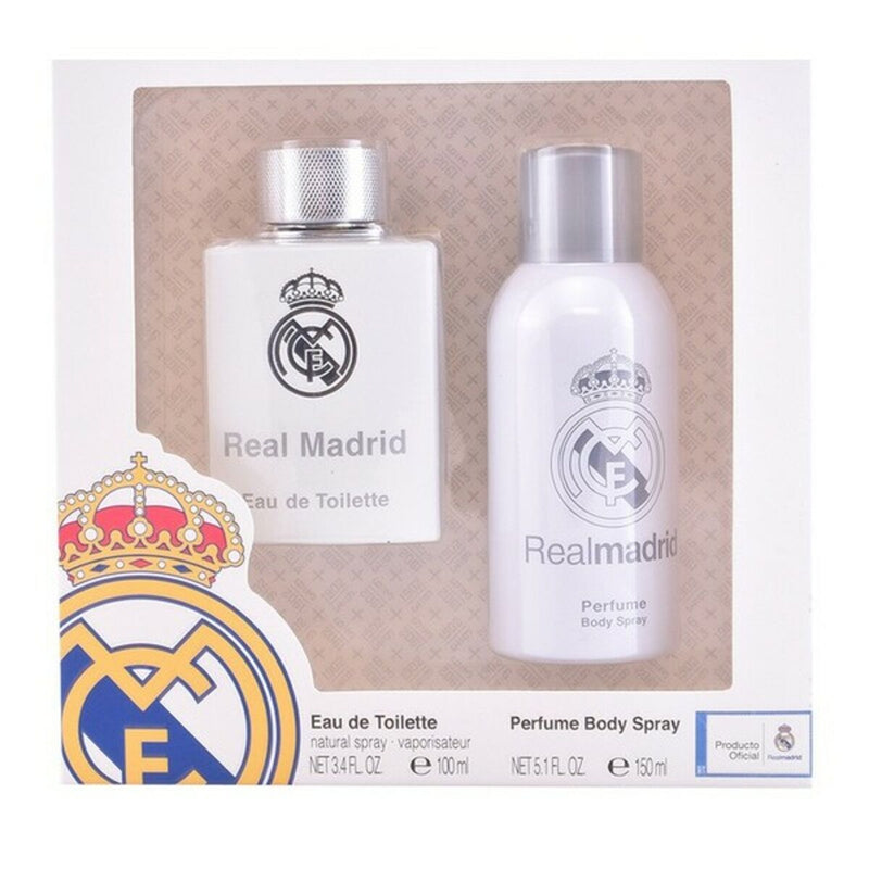 Conjunto de Perfume Infantil Real Madrid Air-Val I0018481 2 Peças 100 ml