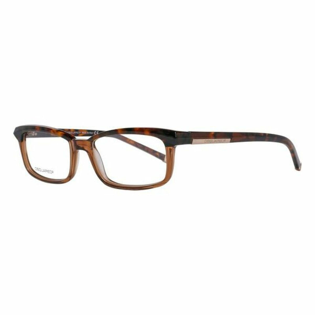 Men' Spectacle frame Dsquared2 DQ5034 5356B Brown Ø 53 mm