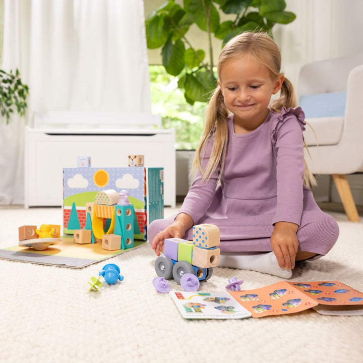 Construction set Melissa & Doug Blockables 73 Pieces