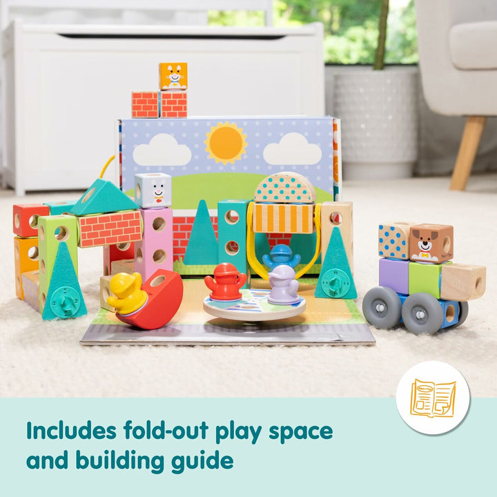 Construction set Melissa & Doug Blockables 73 Pieces
