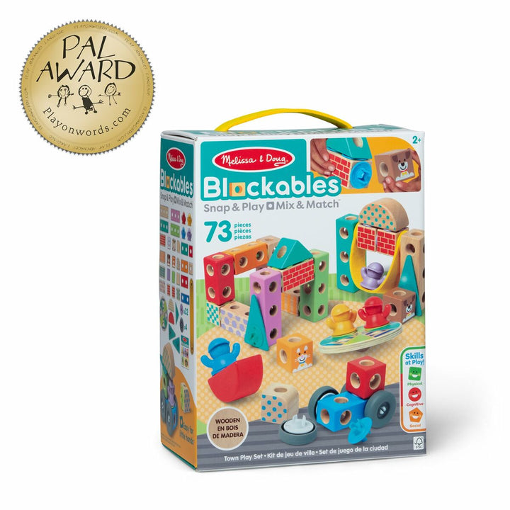 Construction set Melissa & Doug Blockables 73 Pieces