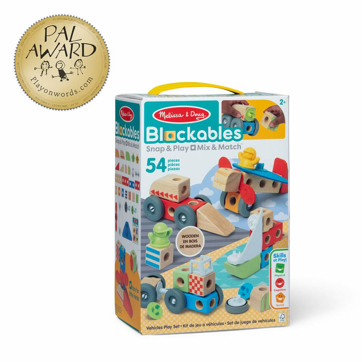 Construction set Melissa & Doug Blockables 54 Pieces