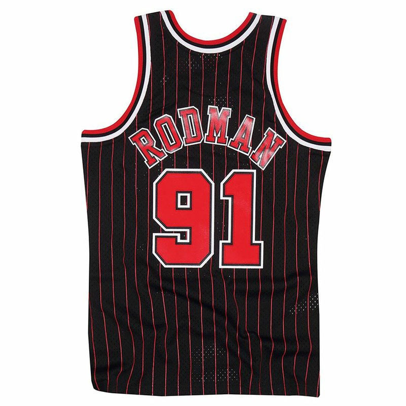 Basketball shirt Mitchell & Ness Chicago Bulls Dennis Rodman Black