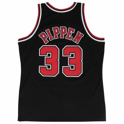 Basketball shirt Mitchell & Ness Chicago Bull Scotie Pippen Black