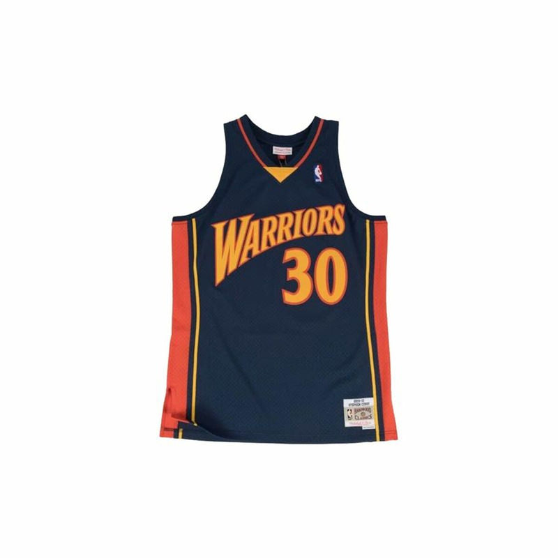 Basketball shirt Mitchell & Ness  GS Warriors Stepahn Curry Dark blue