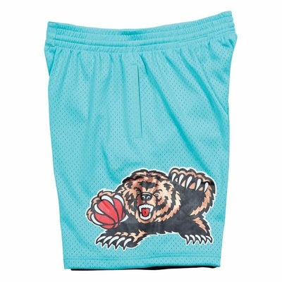 Men's Basketball Shorts Mitchell & Ness Memphis Grizzlies  Aquamarine
