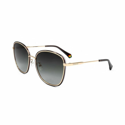 Ladies' Sunglasses Polaroid Pld S Black Golden Ø 61 mm