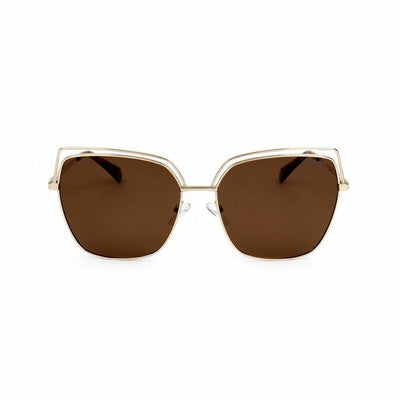 Ladies' Sunglasses Polaroid Pld S Golden ø 59 mm
