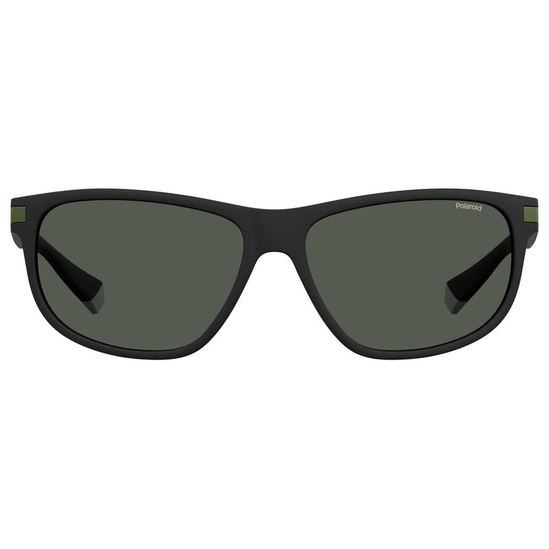 Óculos escuros masculinos Polaroid Pld S Preto Verde