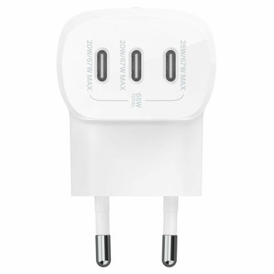 Chargeur mural Belkin WCC002VFWH Blanc