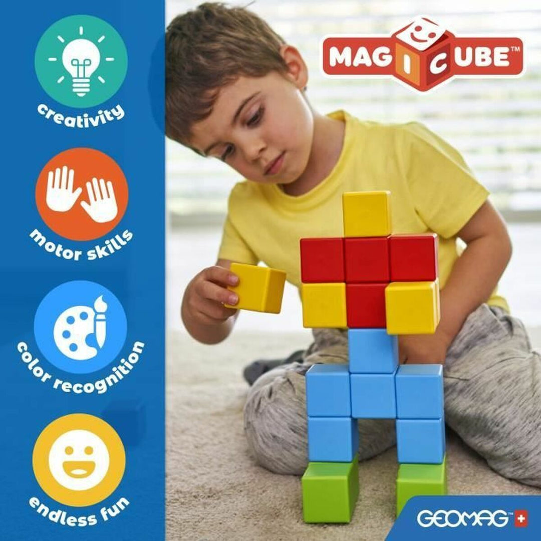 Construction set Geomag Magicube Recycled Creative Set