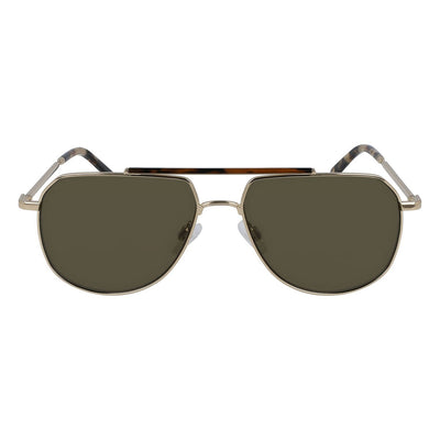 Óculos escuros masculinos Calvin Klein CK20132S-717 Dourado ø 57 mm