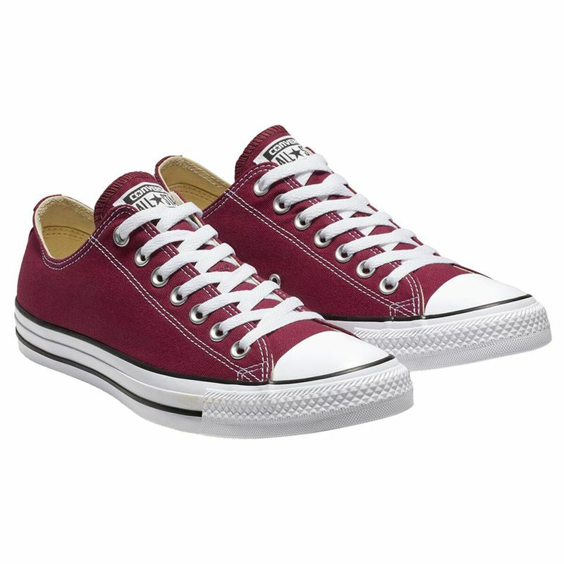 Chaussures casual femme Converse Chuck Taylor All Star Classic Low Rouge foncé