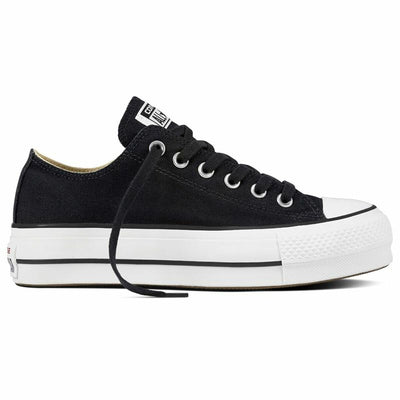 Ténis Casual Mulher Converse All Star Lift Low Preto