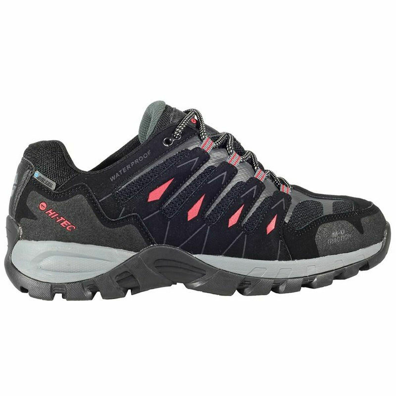 Running Shoes for Adults Hi-Tec Corzo Low Waterproof Black Moutain