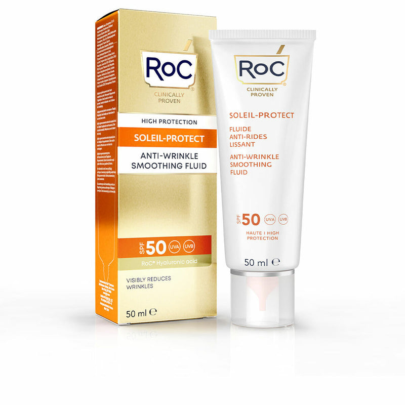 Protetor Solar Facial Roc Protección Solar 50 ml Spf 50