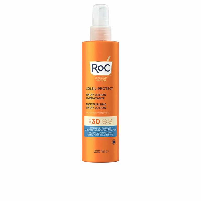 Spray Protetor Solar Roc Hidratante SPF 30 (200 ml)