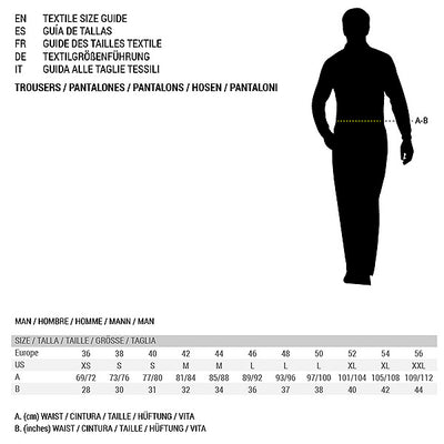 Pantalon pour Adulte Reebok PERFORMANCE DU2208  Gris Homme