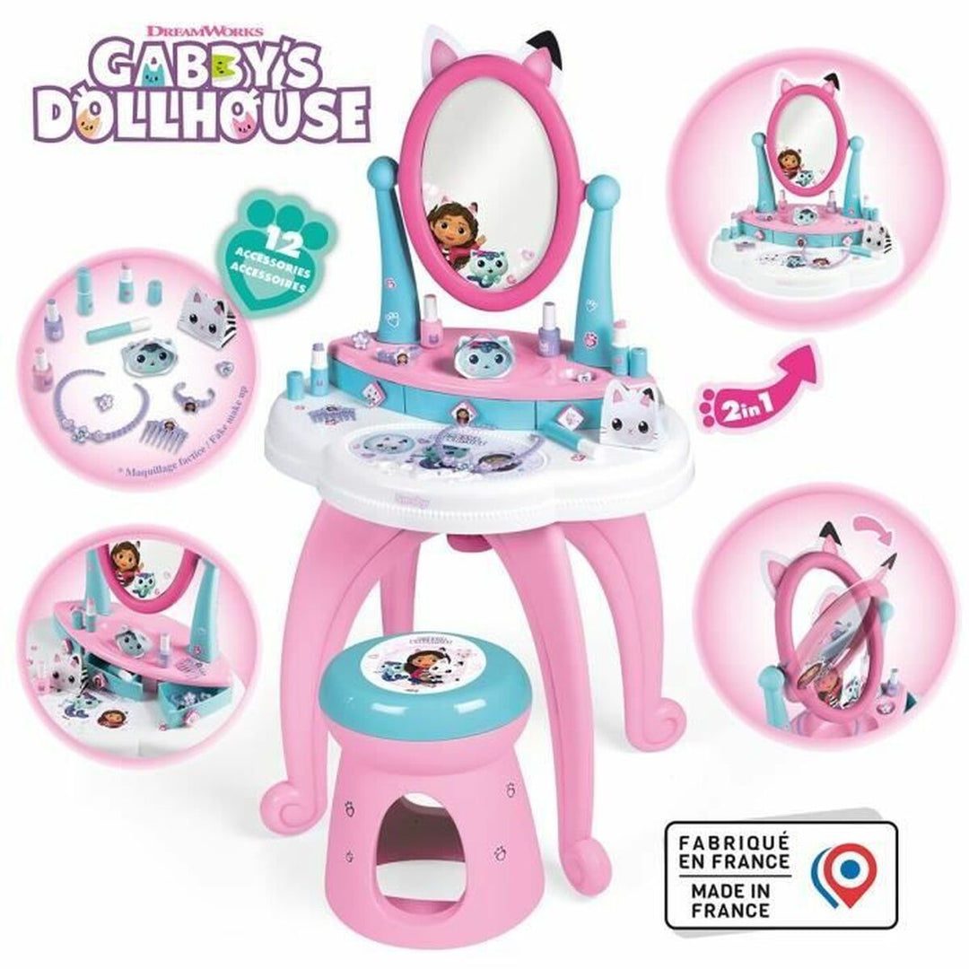 Children's Make-up Set Smoby Gabby and the Magic House Pink Rose