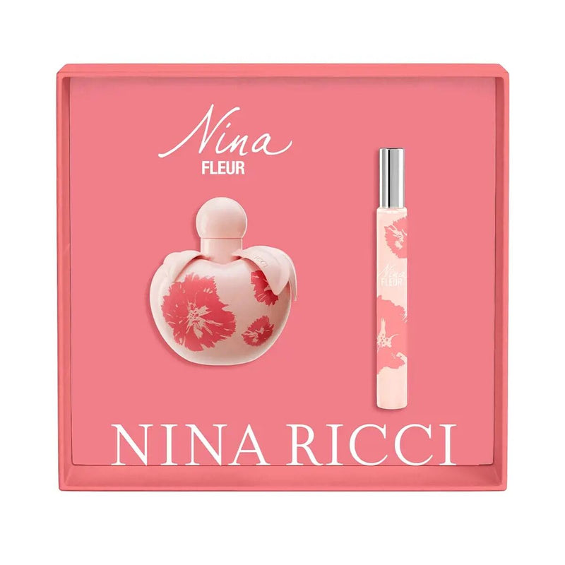 Set de Parfum Femme Nina Ricci Nina Fleur Nina Fleur 2 Pièces 3 Pièces