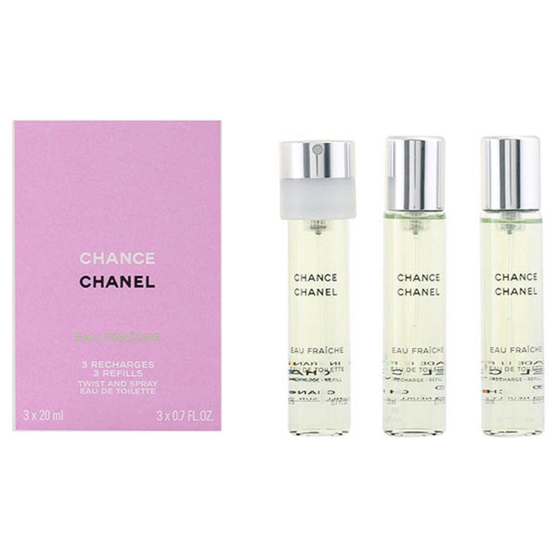 Conjunto de Perfume Mulher Chance Eau Fraiche Chanel Chance Eau Fraîche (3 pcs)