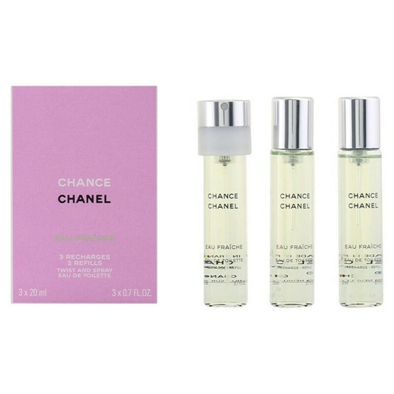Set de Parfum Femme Chance Eau Fraiche Chanel Chance Eau Fraîche (3 pcs)