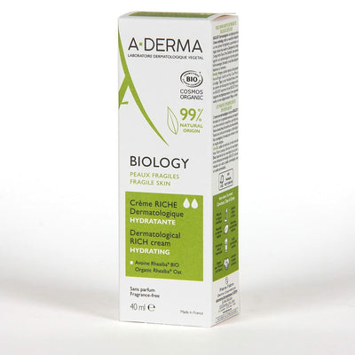 Creme Facial Hidratante A-Derma Biology (40 ml)
